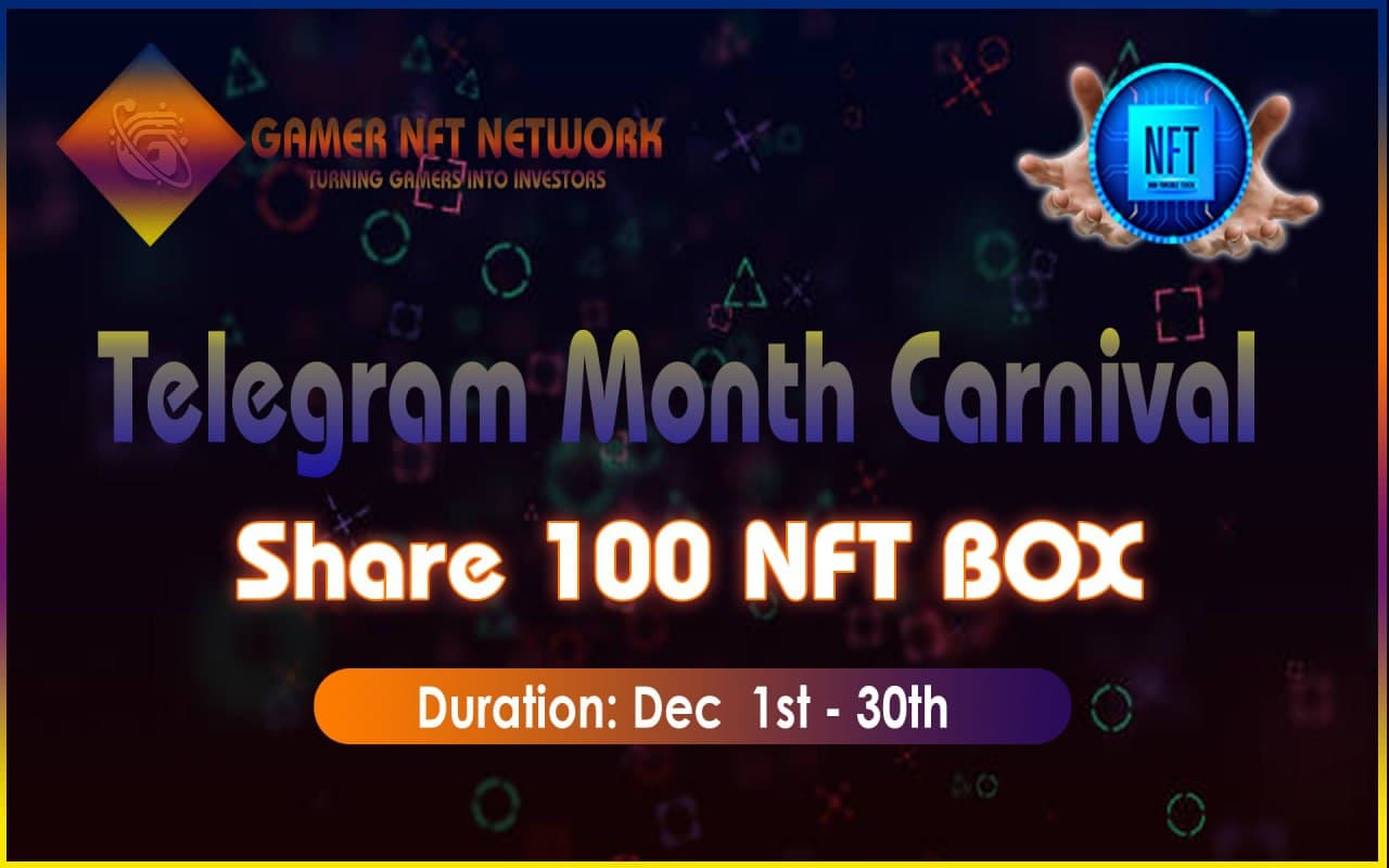 $GAMERS December Telegram Month Carnival